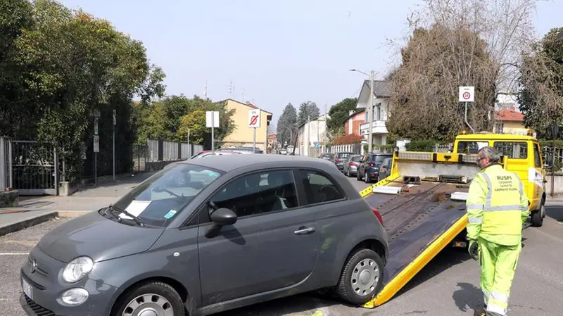 La Fiat 500 di Carol Maltesi, usata dal suo omicida per trasportare i suoi resti - Foto Ansa © www.giornaledibrescia.it