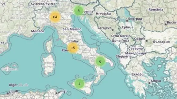 UkraineHelpIT: la mappa interattiva mostra le segnalazioni raccolte