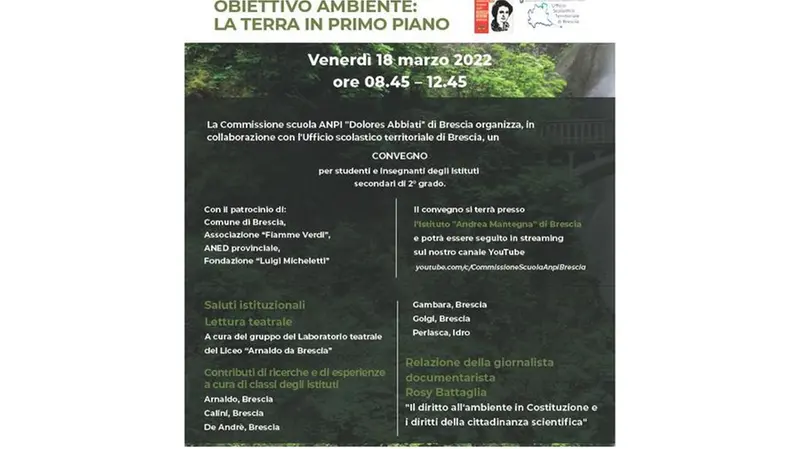 Il programma del convegno