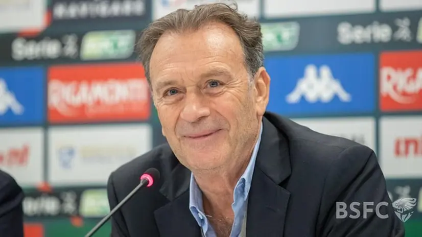 Il presidente del Brescia calcio, Massimo Cellino - Foto dal sito www.bresciacalcio.it