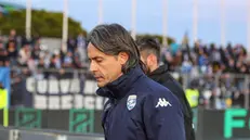 Pippo Inzaghi dopo la partita col Pordenone - Foto New Reporter Nicoli © www.giornaledibrescia.it
