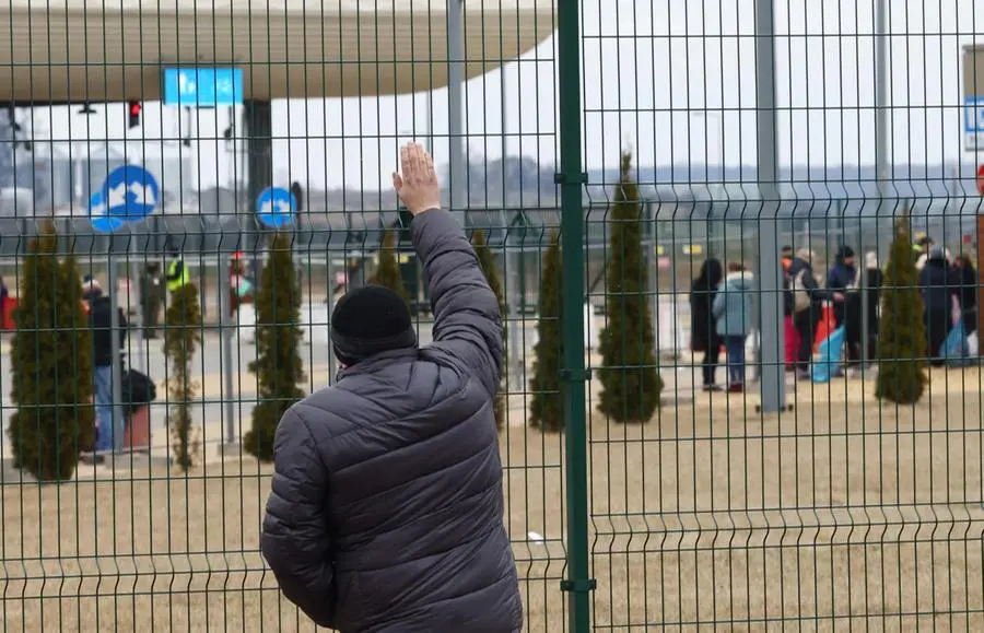 Le immagini del reportage dal confine polacco