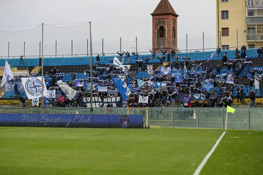 Pisa-Brescia: le immagini del match