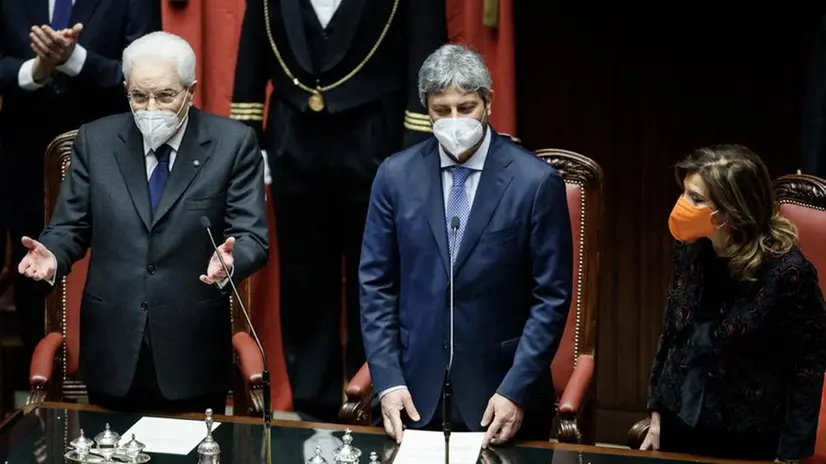 Montecitorio, Sergio Mattarella ha giurato come Presidente della Repubblica