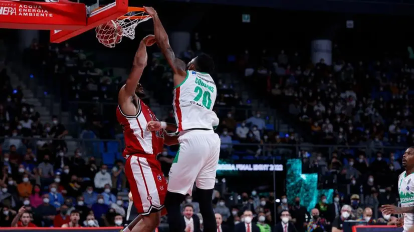 Le immagini della semifinale di Final eight tra Germani e Milano