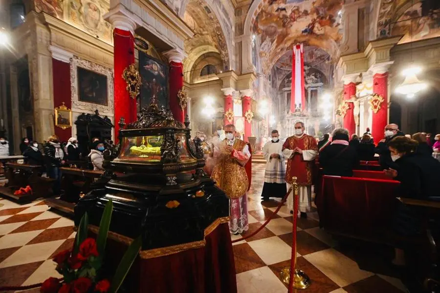 San Faustino, la celebrazione della messa solenne per i Patroni