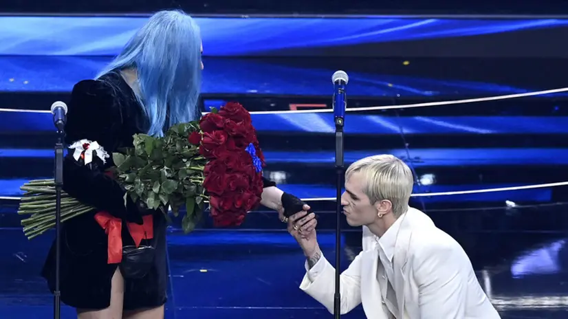 Loredana Bertè e Achille Lauro