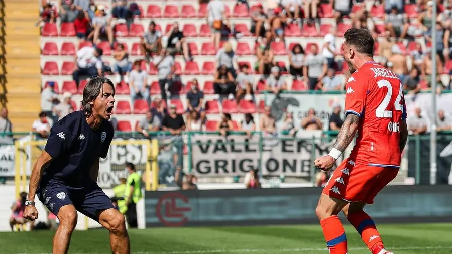 Così Inzaghi e Jagiello festeggiarono il gol del trequartista all'andata
