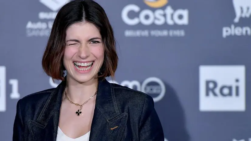 Chiara Giannetta al festival di Sanremo