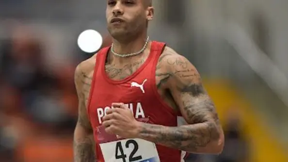 Marcell Jacobs nella finale dei 60 metri di Ancona - Foto Fidal / Colombo © www.giornaledibrescia.it