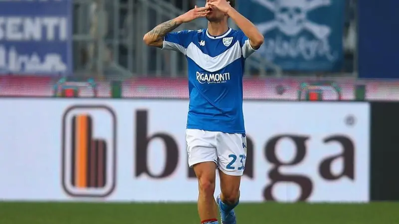 L'esultanza di Proia