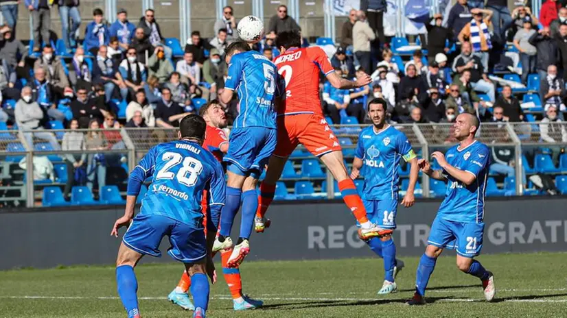 Como-Brescia: gli scatti del primo tempo dallo stadio Sinigaglia