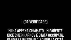 Le storie che Slava ha pubblicato sul suo canale Instagram
