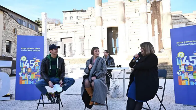 Festa di Radio BresciaSette, tra le meraviglie di Brixia guardando al futuro
