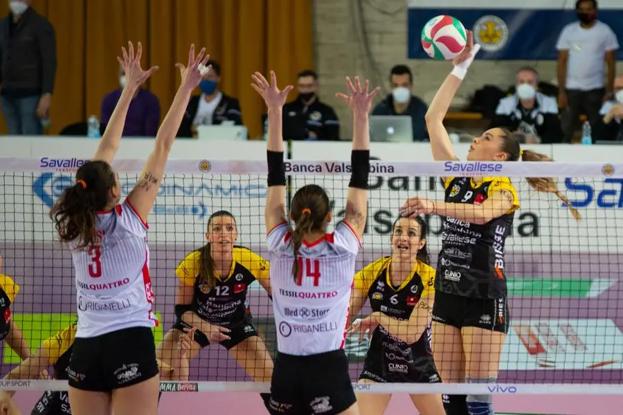 Volley A2 Femminile, Valsabbina Millenium Brescia-Macerata 3-0