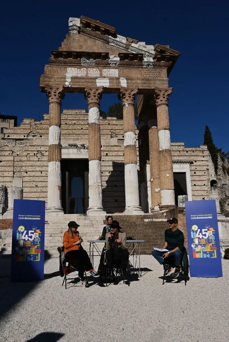 Festa di Radio BresciaSette, al Capitolium nel segno della cultura