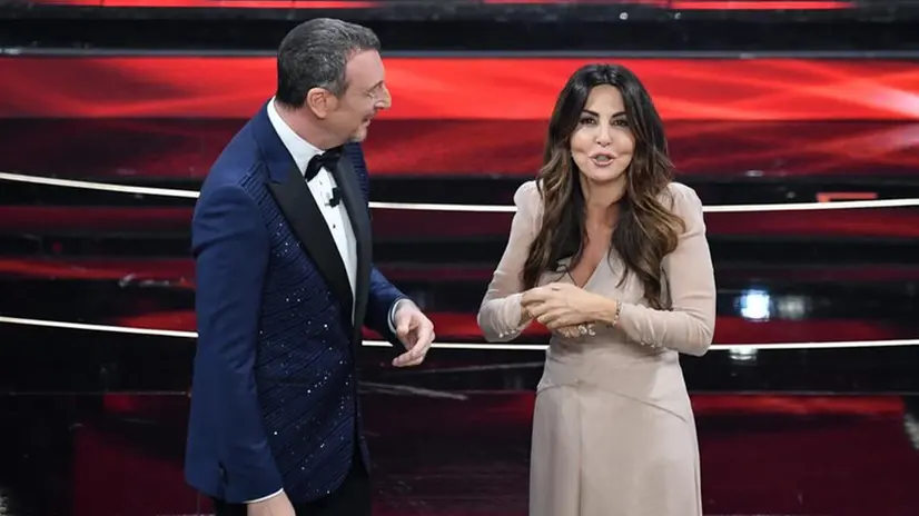 Sabrina Ferilli a Sanremo