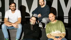 Il team Gummy Industries: da sinistra Michele Pagani, Alessandro Mininno, Giorgio Mininno e Fabrizio Martire - 
Foto © www.giornaledibrescia.it