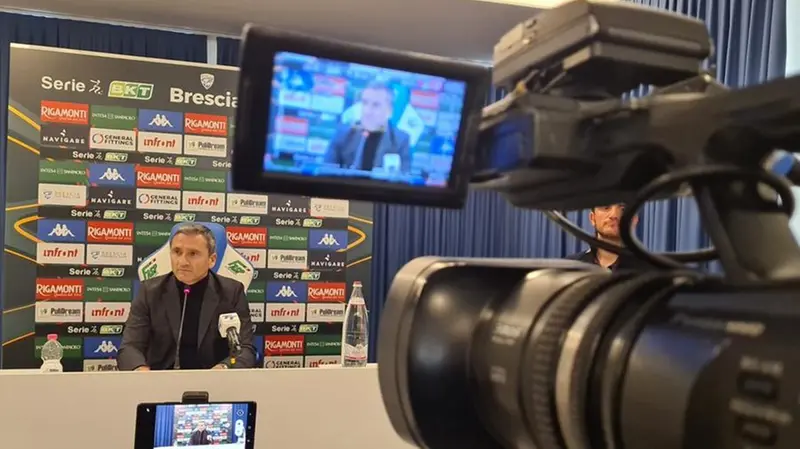 Il direttore sportivo in conferenza stampa fa chiarezza sul caos al Brescia - Foto © www.giornaledibrescia.it