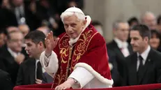 Papa Bendetto XVI in una foto del 2013 - Foto Ansa © www.giornaledibrescia.it