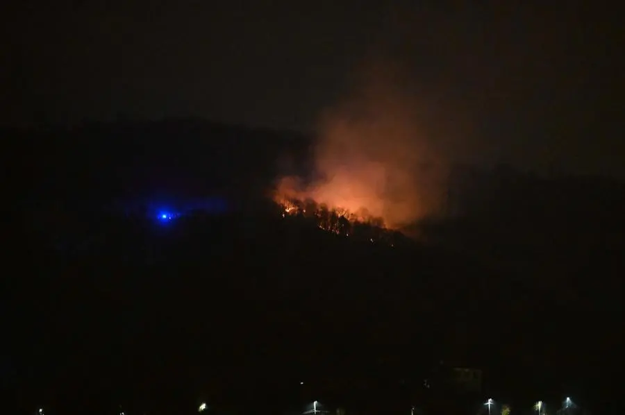 L'incendio del 3 febbraio in Maddalena