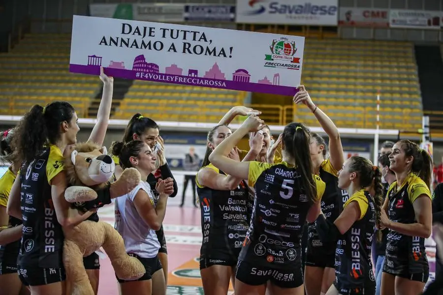 Volley femminile A2, Valsabbina nella storia: sarà finale di Coppa Italia