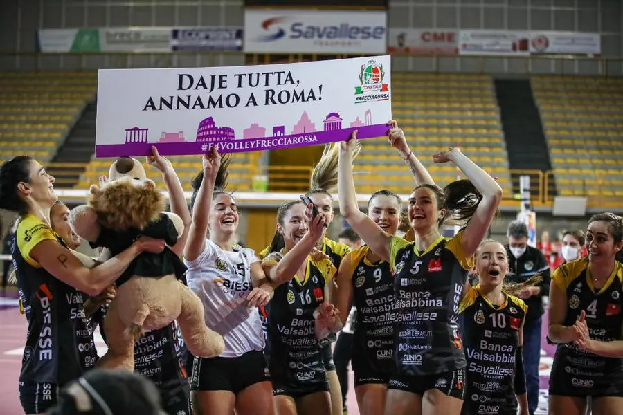 Volley femminile A2, Valsabbina nella storia: sarà finale di Coppa Italia