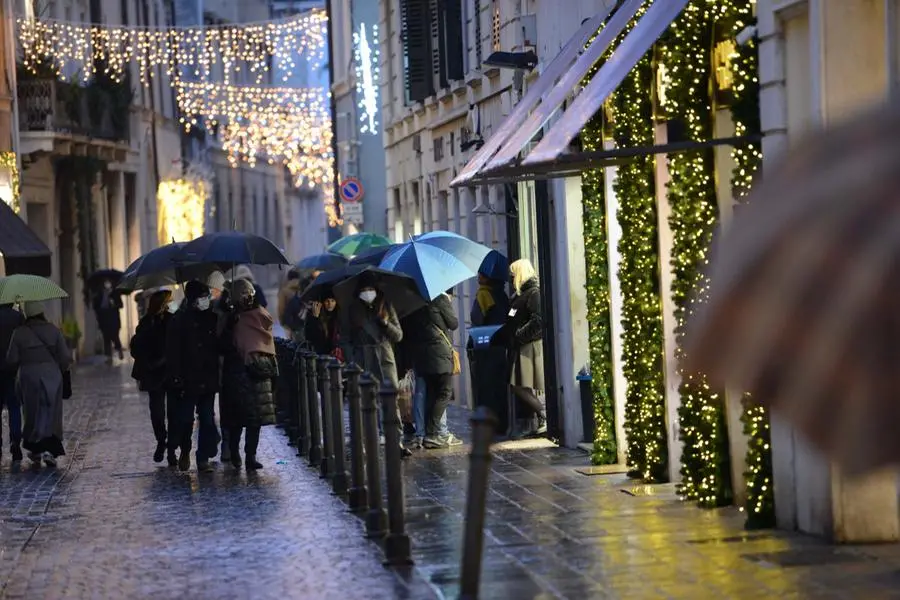 Centro città nel giorno dell'Immacolata