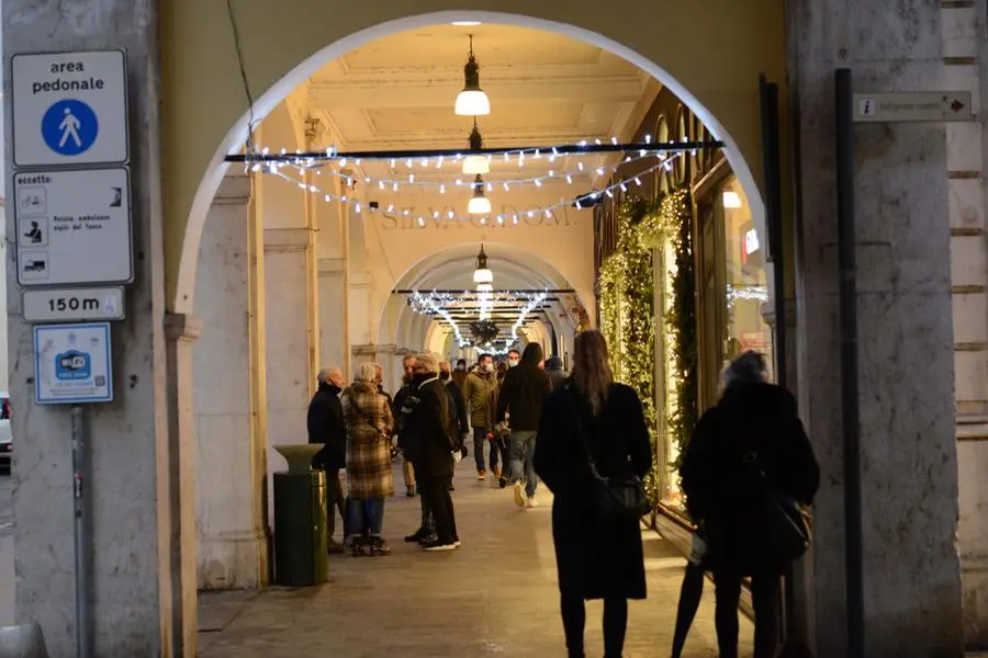 Centro città nel giorno dell'Immacolata