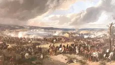 Il grande dipinto della battaglia di Solferino del 24 giugno 1859: l’attacco dei francesi alla Casa Nuova di Medole