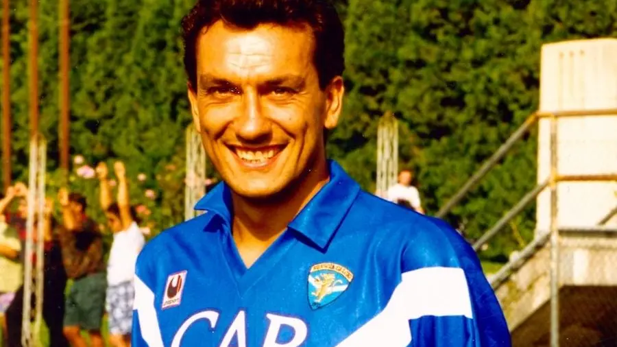 Classe 1962, Quaggiotto con la maglia del Brescia