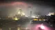 Fuochi d'artificio sulla città di Brescia a Capodanno