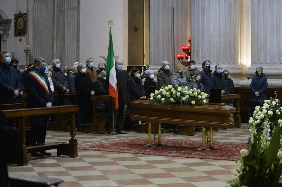 Il funerale di Aldo Rebecchi