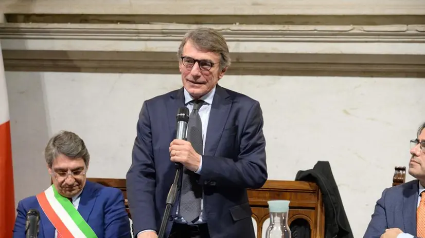 David Sassoli a Brescia per il Festival della Pace