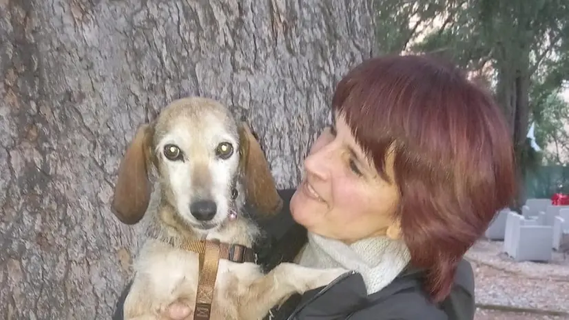 Gemma e la sua padrona Monica