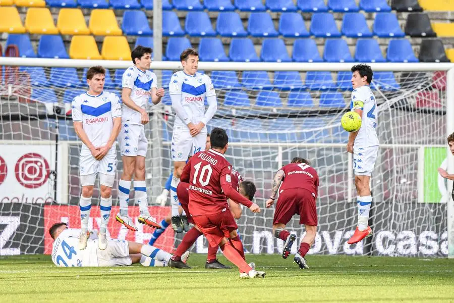 Le immagini della gara Reggina-Brescia