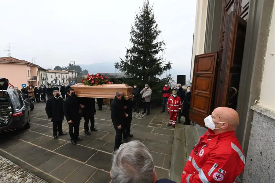 Il funerale di Franco Ziliani