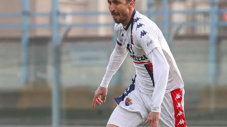 Andrea Caracciolo, «l'Airone», è il punto di riferimento del Lumezzane capolista -  Foto New Reporter Domini © www.giornaledibrescia.it