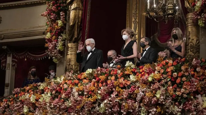 Inaugurazione della stagione teatrale alla Scala di Milano