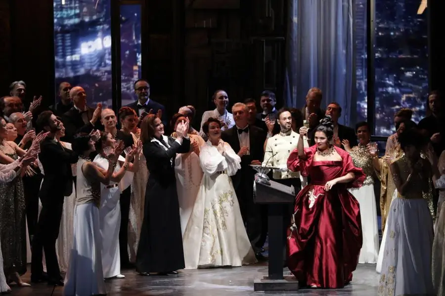 Inaugurazione della stagione teatrale alla Scala di Milano