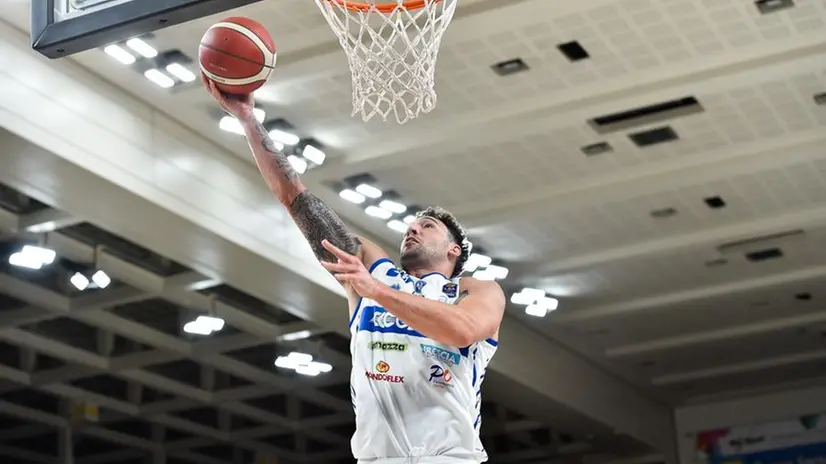 Christian Burns uno dei punti di forza della Germani Pallacanestro Brescia - Foto Ciamillo © www.giornaledibrescia.it