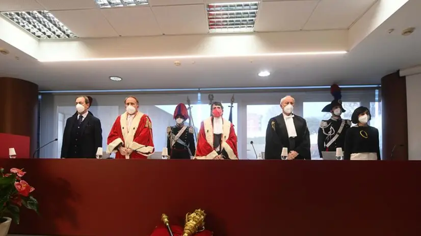 L'inaugurazione dell'anno giudiziario