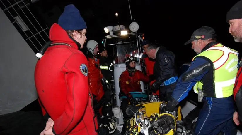 Lo scenario in cui sono intervenuti i soccorritori del Cnsas