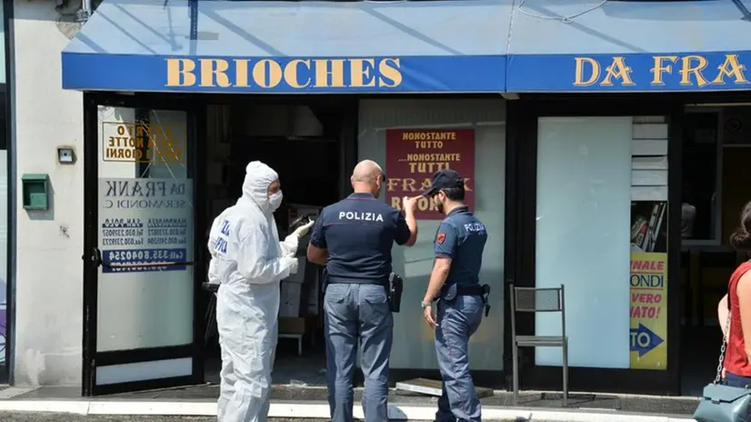 Il luogo della sparatoria, alla Mandolossa