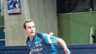 In azione Marco Rech Daldosso è il miglior pongista bresciano - © www.giornaledibrescia.it