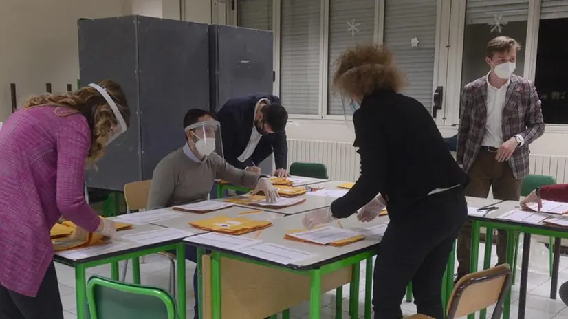 Lo spoglio finale per l'elezione del Consiglio proviniciale