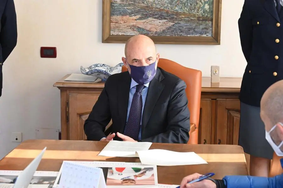 Il Questore Giovanni Signer