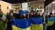 La manifestazione delle donne ucraine in piazza Mercato