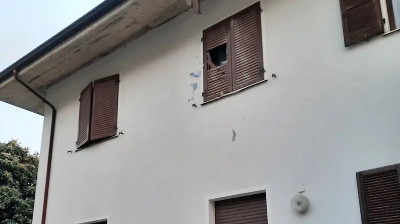 I danni provocati dai danni dell'esplosione in cava a Paitone