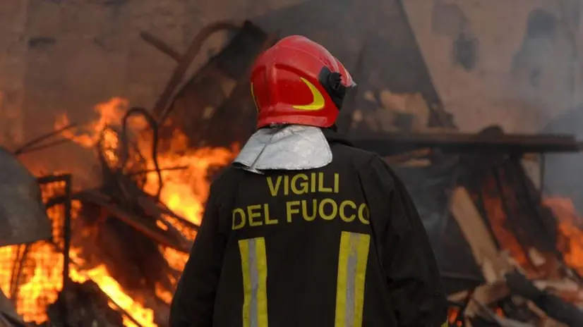 Sul posto sono intervenuti i Vigili del fuoco volontari di Verolanuova - © www.giornaledibrescia.it